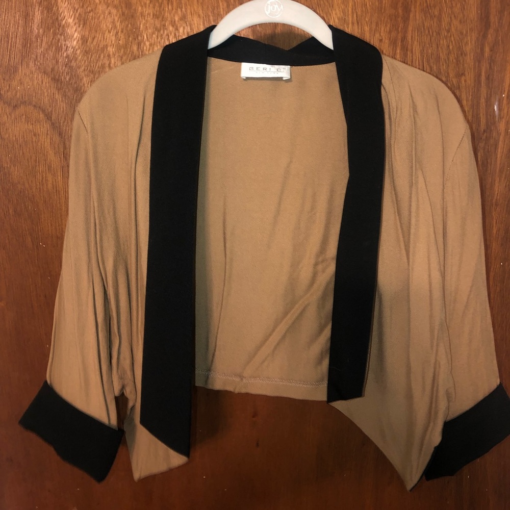 Cropped cardigan
